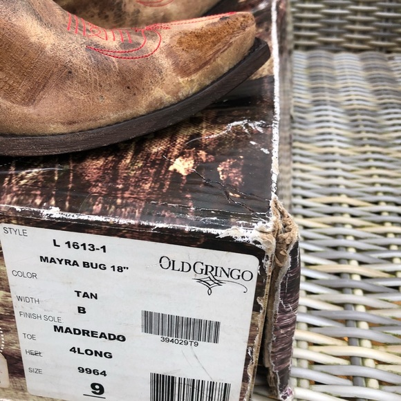 Old Gringo Mayra Camo Boots 9 Cowboy Western NEW - Picture 13 of 16